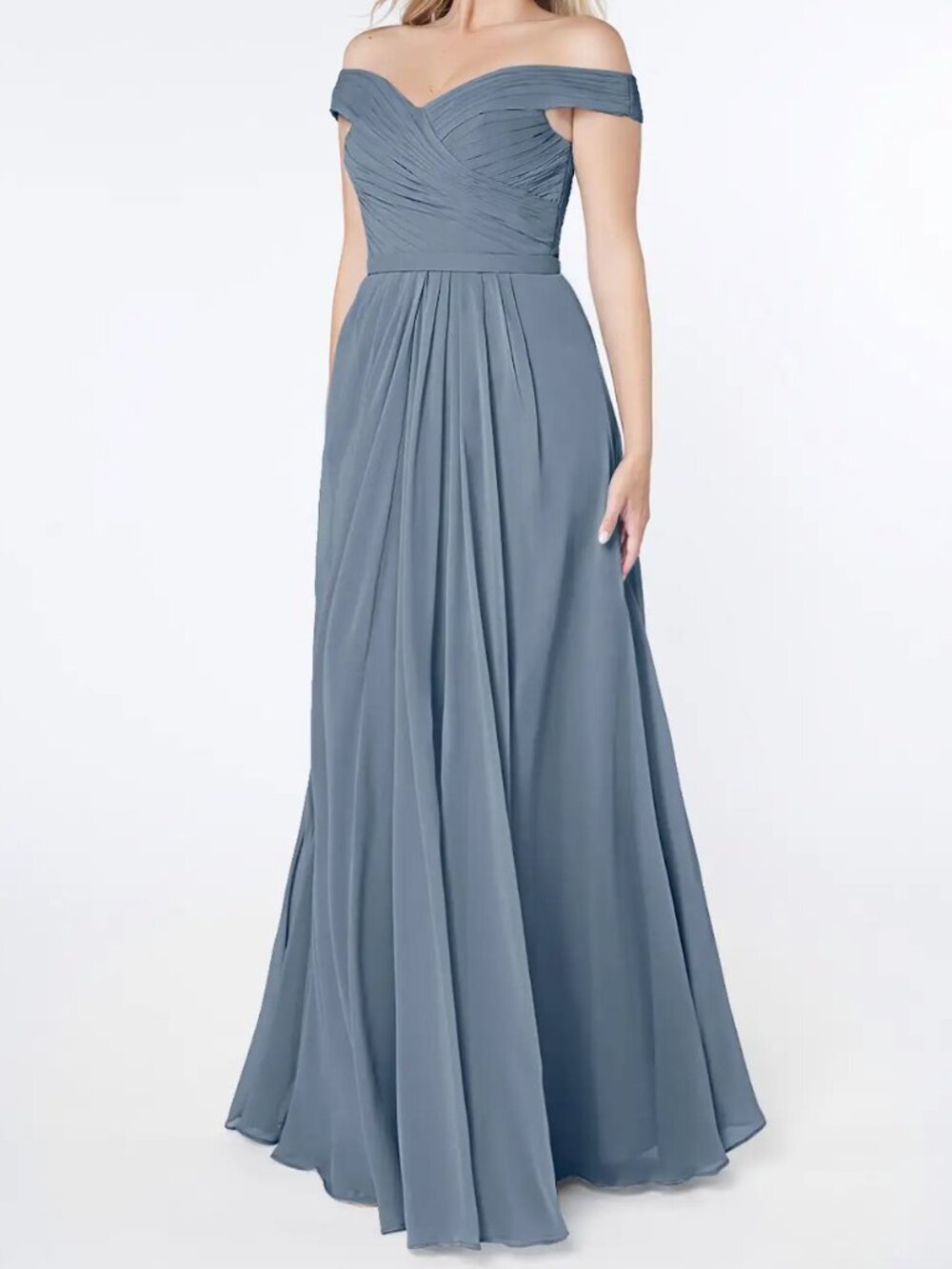Azazie Audrianna Twilight Long Bridesmaids Dress